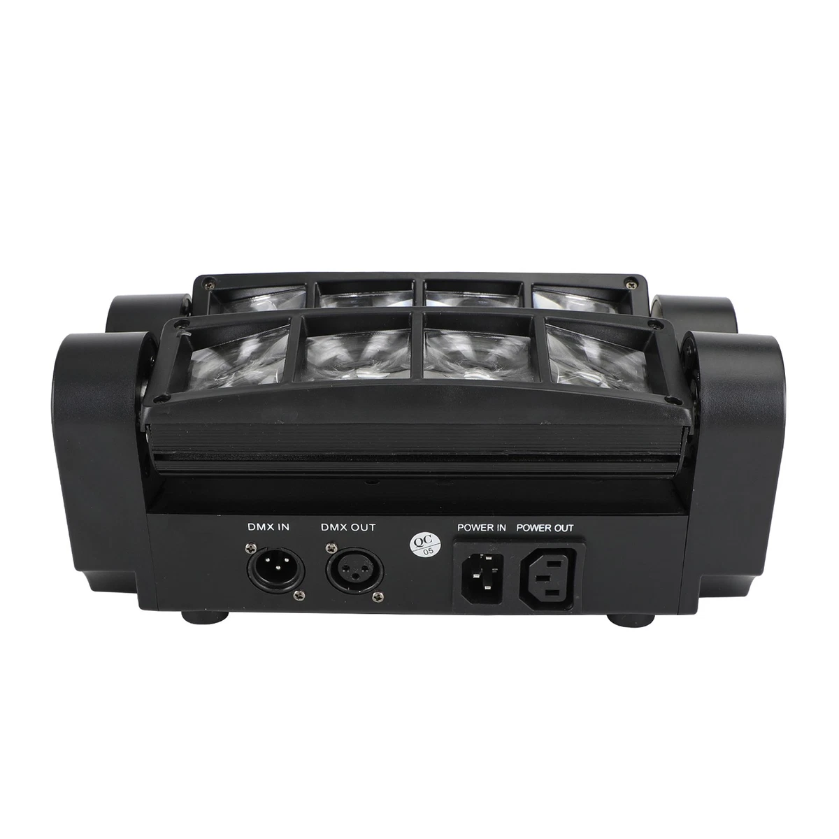 80W 8LED RGBW Araña Cabezal Móvil Escenario Luz de Iluminación DMX Fiesta DJ Iluminación