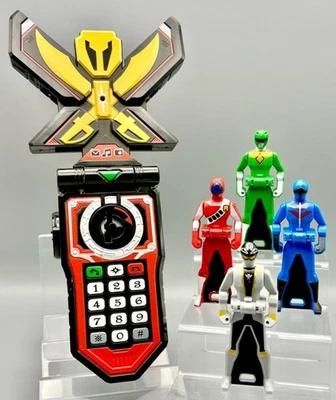 Power Rangers Super Megaforce Gokaiger Legend Mobirates DX Morpher 4 Keys Bandai - Photo 1/4