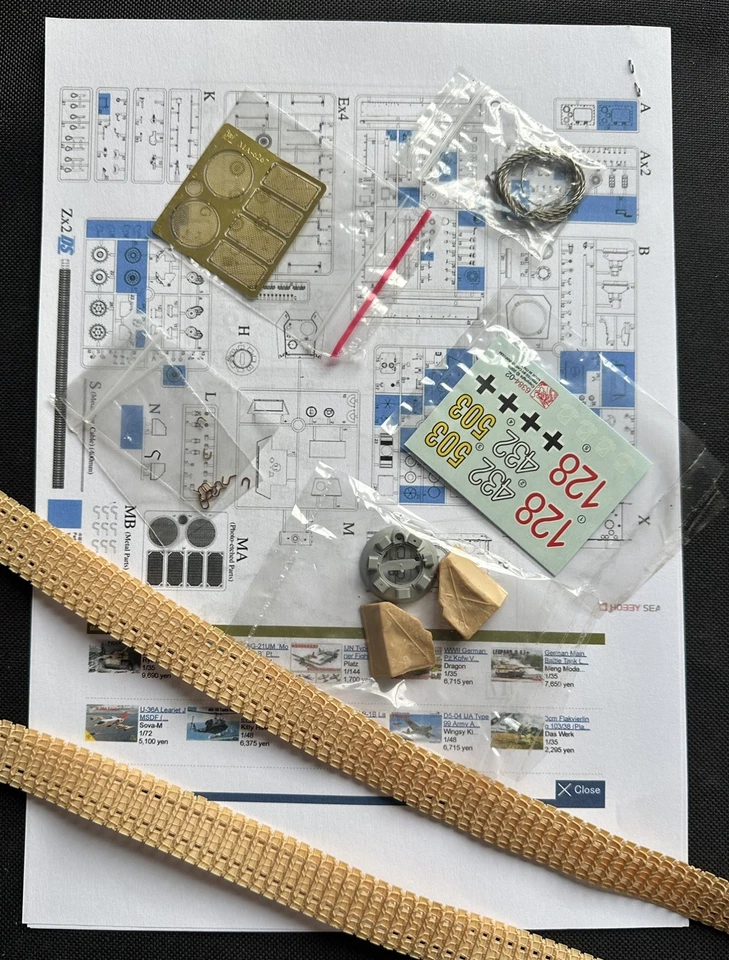 Dragon 6384 1/35 Sd.Kfz.171. Panther G. W/ Zimmerit - Image 3 of 4