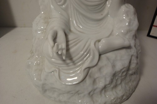 Vintage large ceramic buddha illumination tea light - Picture 18 of 19
