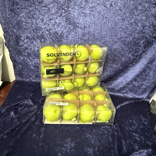 Ikea Solvinden Green Apple String Light Covers - 2 Sets Of 12 Available / New - Picture 10 of 12