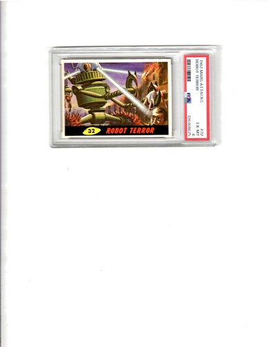 1962 Topps Mars Attacks #32 Robot Terror — PSA 6