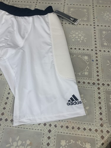 Neu mit Etikett Adidas Schiebeshorts dreifach gestreift Slider Aeroready Herren Medium Cup Tasche - Bild 2 von 15