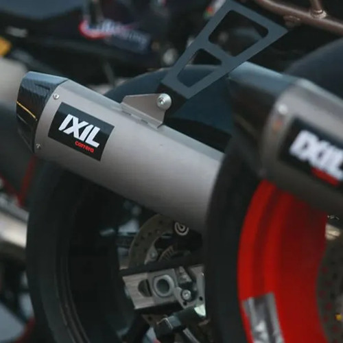Scarico IXIL MXT Mega Xtrem Trail acciaio omologato Macbor Montana XR5 500 20-22 - Imagen 5 de 7