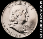 1963-D Silver Franklin Half Dollar - Choice Gem Brilliant Unc  Lustrous  #M634 — photo 1
