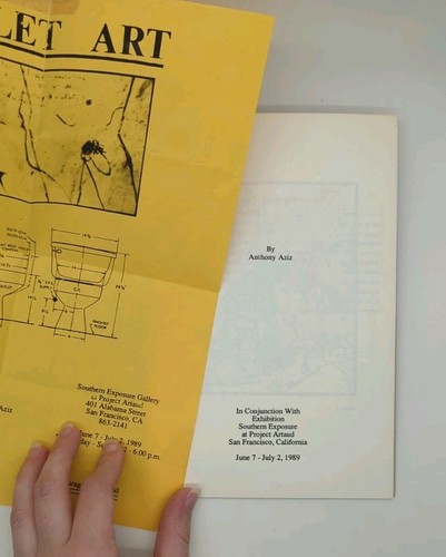 Excavations: Public Restroom in the Urban Environment by Anthony Aziz (1989, ... - Imagen 2 de 3