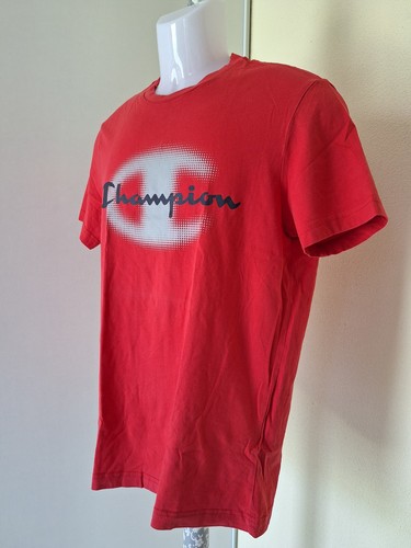 T-SHIRT TAILLE S MARQUE CHAMPION COULEUR ROUGE - Picture 2 of 4