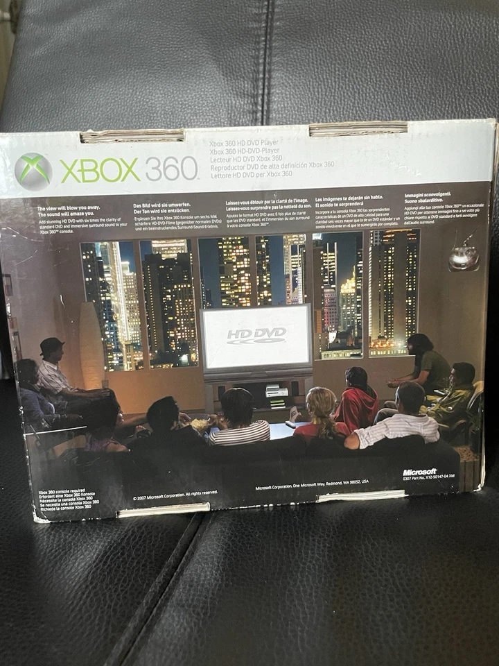 Microsoft XBOX 360 HD DVD Player - VGC Tested Working With Disc - No Remote - Image 4 of 4