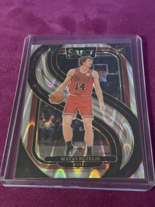 2024-25 Panini Select - Premier Level Matas Buzelis #166 Silver Prizm (RC)
