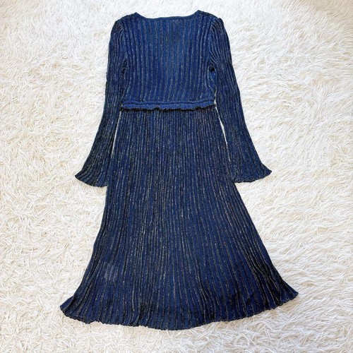Missoni Cachecoeur Rib Glitter Wrap V Neck - Picture 2 of 10