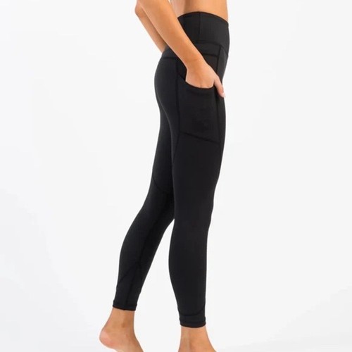 Leggings ZYIA ACTIVE Bolsillo Ligeros y Apretados Tiro Alto Negros 12 - Imagen 2 de 10