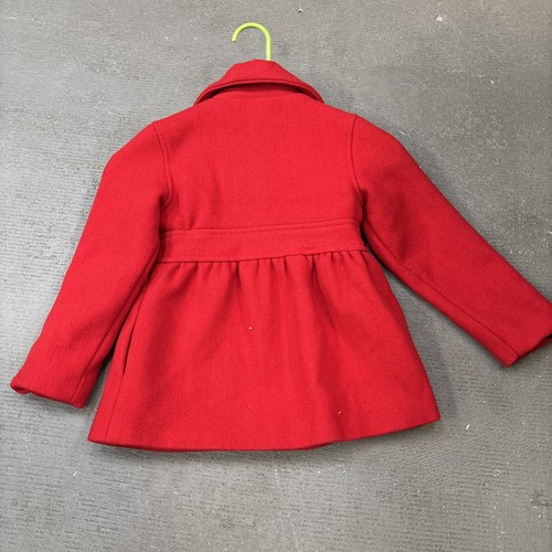 OLD NAVY Kids Girls Wool Blend Peacoat Size XS(5) Regular - Picture 2 of 4