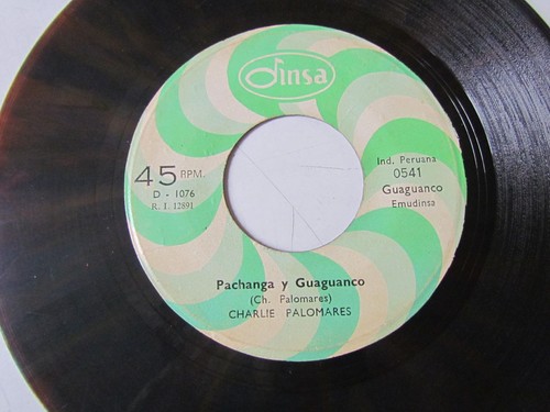 CHARLIE PALOMARES «SIEMPRE CANTANDO/PACHANGA GUAGUANCO»BOOGALOO LATIN FUNK PERU - Picture 4 of 4