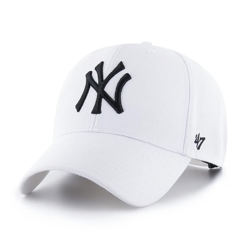 47 Brand MLB New York Yankees '47 MVP Snapback Cap Curved Baseball Cap Dad Hat - Picture 124 of 190