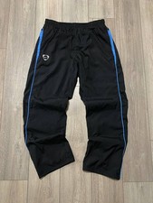 Vintage Nike Track Pants Nylon Baggy Joggers Double Swoosh Hype Y2K Rare Logo