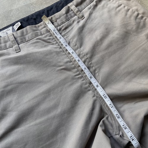 Volcom Shorts Mens Size 36 Beige Tan Chino Logo Classic Surf Style Shorts - Picture 4 of 8