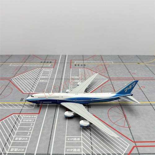 1:400 HX Models Boeing House Color B747-8 Aircraft Model With Stand+Free Tractor - Bild 3 von 12
