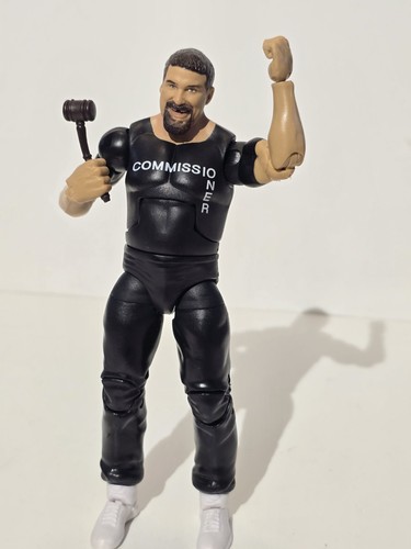 Complete! COMMISSIONER MICK FOLEY - WWE Mattel Elite Series 102 Action Figure - Picture 10 of 11