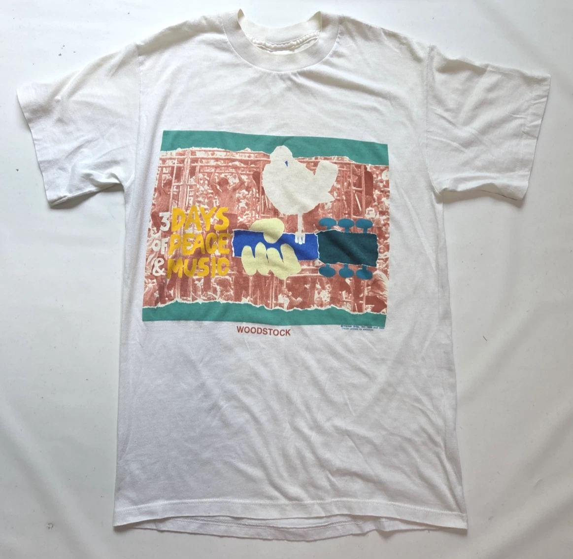 Vintage Woodstock T Shirt Indiana Men's T-Shirts for sale | eBay