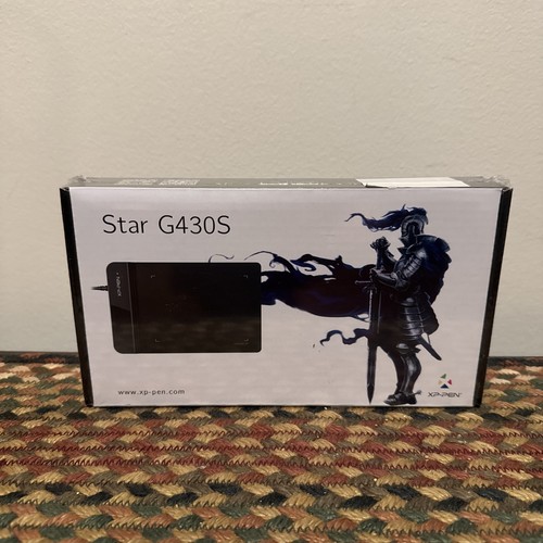 XP-Pen Star G430S Battery-Free Stylus w/8192 Levels Pressure Sensitivity, Black - Afbeelding 1 van 2