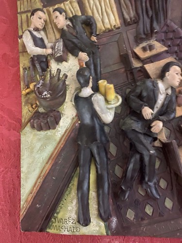 The Bistro Resin 3D Wall Art Plaque By Juarez Machado - Picture 4 of 6