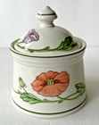 Vintage Villeroy & Boch AMAPOLA Vitro Porzellan Sugar Bowl & Lid MINT Germany