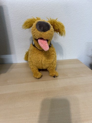 Disney Pixar 2021 Up Mattel Talking Dug Doug Plush Dog Pre-owned Works - Picture 6 of 8
