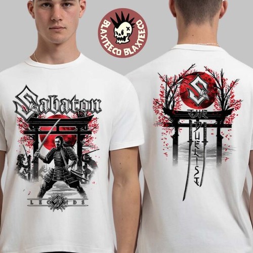 Sabaton Legends The Duelist Samurai Two Sided T-Shirt - Bild 1 von 3