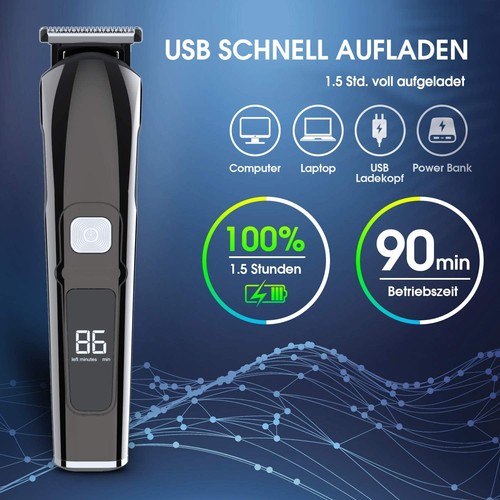 Profi Friseur HAARSCHNEIDER HAARSCHNEIDEMASCHINE HAAR BART TRIMMER KIT SET Body - Bild 7 von 20
