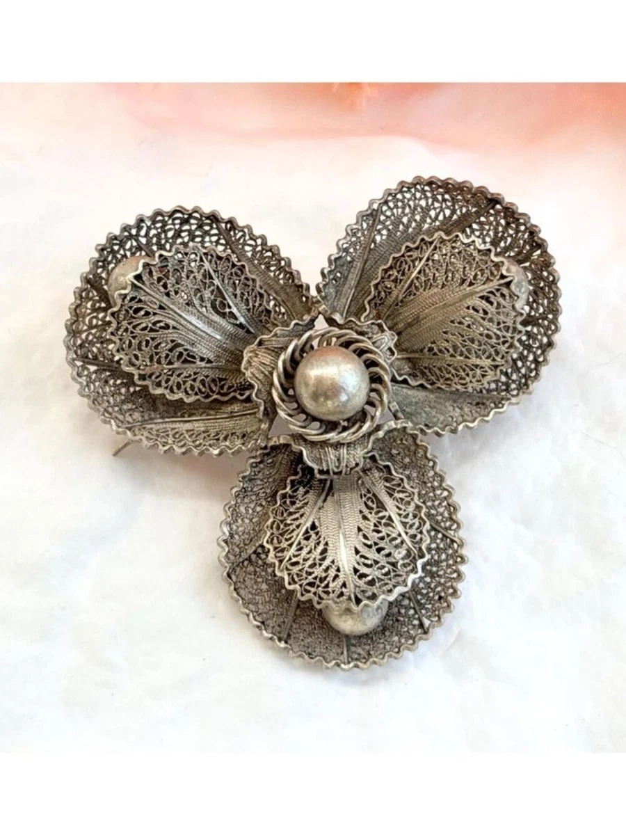 Sterling Silver Brooch for sale | eBay