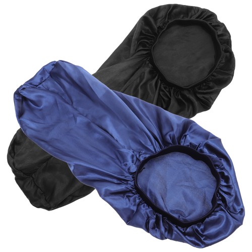 2 Piezas Protector de Cabello para Dormir Gorras de Protección Larga Envolturas de Noche para Dormir