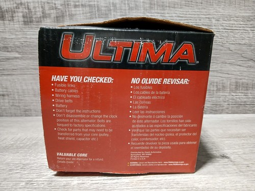 Ultima 160 Amp Premium Alternator - Remanufactured - R112136B NEW! - Picture 10 of 12