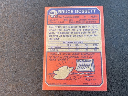 1973 TOPPS FOOTBALL #400-528 PICK CARDS YOU WANT - Picture 321 of 477