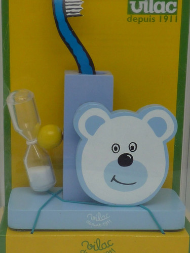 Vilac support de brosse à dent en bois NOUNOURS - Picture 4 of 4