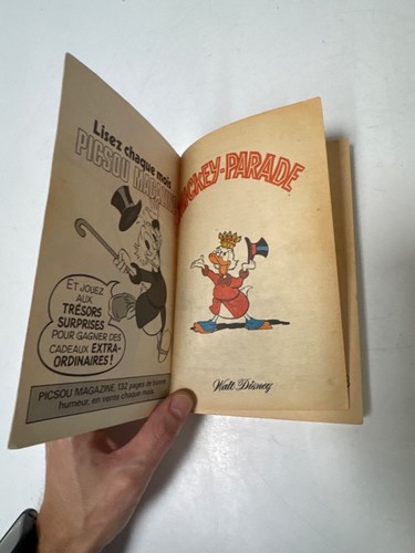 Walt Disney Mickey Parade Mensuel N38 Picsou L'artiste 1983 Buch - Bild 9 von 12
