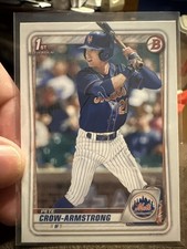 2020 Bowman Draft 1st Bowman Pete Crow-Armstrong #BD-72 Mets Rookie Cubs RC