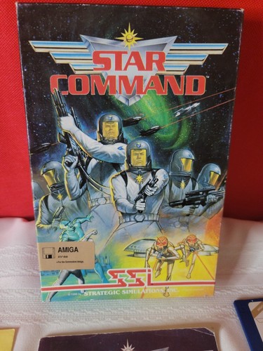 Star Command Commodore Amiga 1988 SSI SELTEN + Spiel + Handbuch - Bild 2 von 11