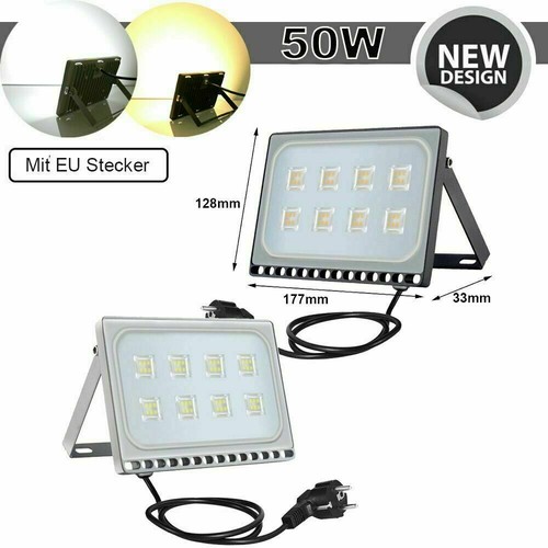 Foco de inundación LED SMD Foco exterior 10W 20W 30W 50W 100W 500W - Imagen 28 de 30
