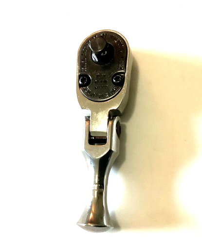 New Snap-on™ 1/4" drive TKF72 Stubby Flex Head Ratchet Dual 80 Tech - Picture 4 of 4