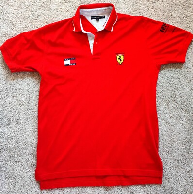 フェラーリ 限定 トミーヒルフィガー ポロシャツ シューマッハ マイケル フェラーリ 限定 トミーヒルフィガー ポロシャツ シューマッハ