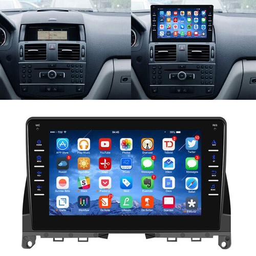 CAR RADIO FOR MERCEDES BENZ C CLASS W204 S204 2006-2011 ANDROID 12.0 GPS 1G+16G