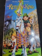 THE RETURN OF THE KING  (1980)    NEW/SEALED ANIMATED VHS  ULTRA RARE BOX