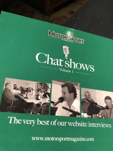 MotorSport Chat Shows Vol. 1 - Interviews: Mario Andretti, Moss & more - CD - Picture 3 of 10