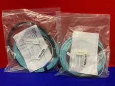 QTY 2 - BROADATA FC6-OM3-LC-LC-75-ISM 6-FIBER CABLE ASSY 