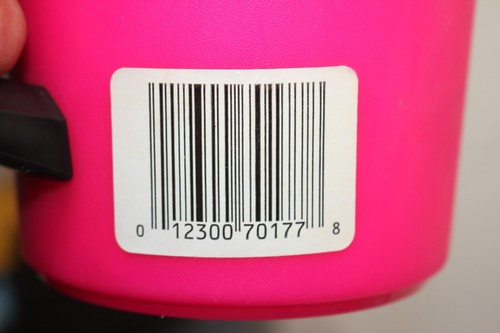 Tazza da caffè vintage Aladdin 20 oz plastica doppia parete rosa caldo PULITA! guarda! - Foto 2 di 13