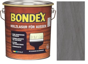 Bondex Holzlasur Fur Aussen Dunkelgrau 4 L Holzschutz Lasur Ebay