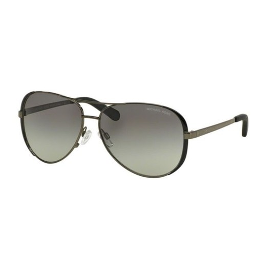 Michael Kors schwarze Pilotensonnenbrille Damen Farbverlauf Chelsea MK5004-101311-59 - Bild 2 von 2