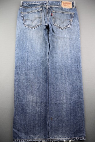 Herren 2011 Levi's 559 Jeans Relaxed Straight Distressed Größe 31x30 (Msr 32x30) - Bild 7 von 11