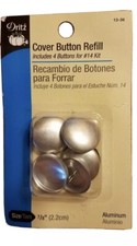 Dritz Craft Cover Button Refill 4- Size 7/8" Buttons model 13-36