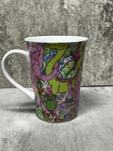 Top Lilly Pulitzer Tasse rosa/grün! - Bild 3 von 5